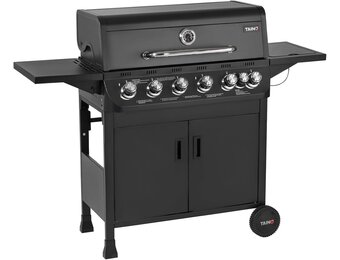 TAINO Brando 6+1 Gasbarbecue met Zijbrander - 35% Korting
