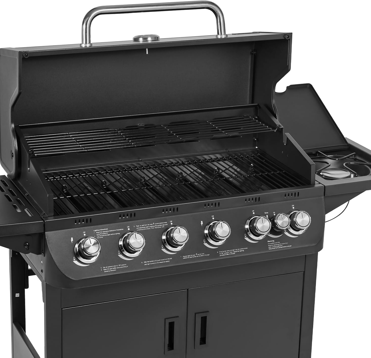 TAINO Brando 6+1 Gasbarbecue met Zijbrander - 35% Korting