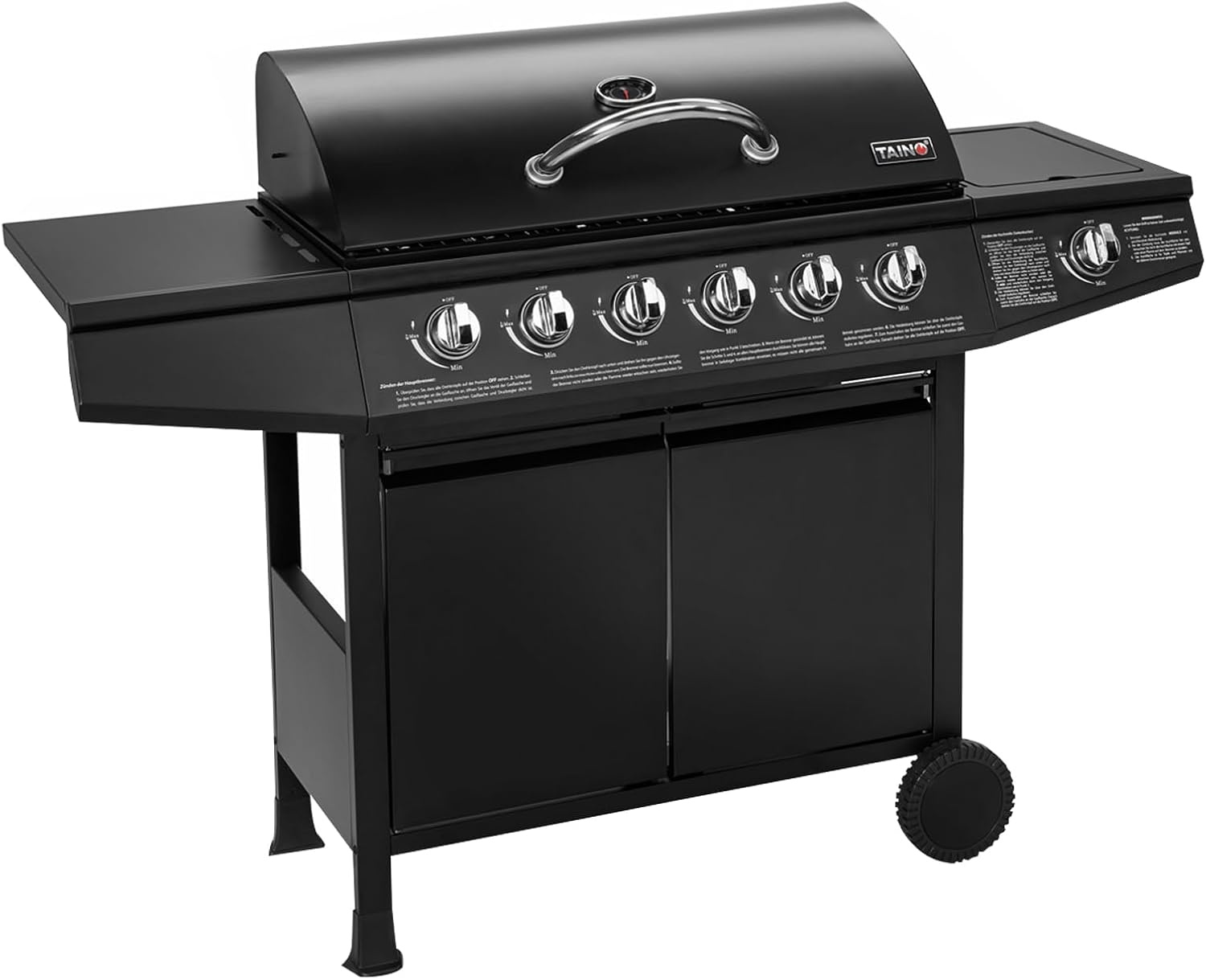 TAINO Brando 6+1 Gasbarbecue met Zijbrander - 35% Korting