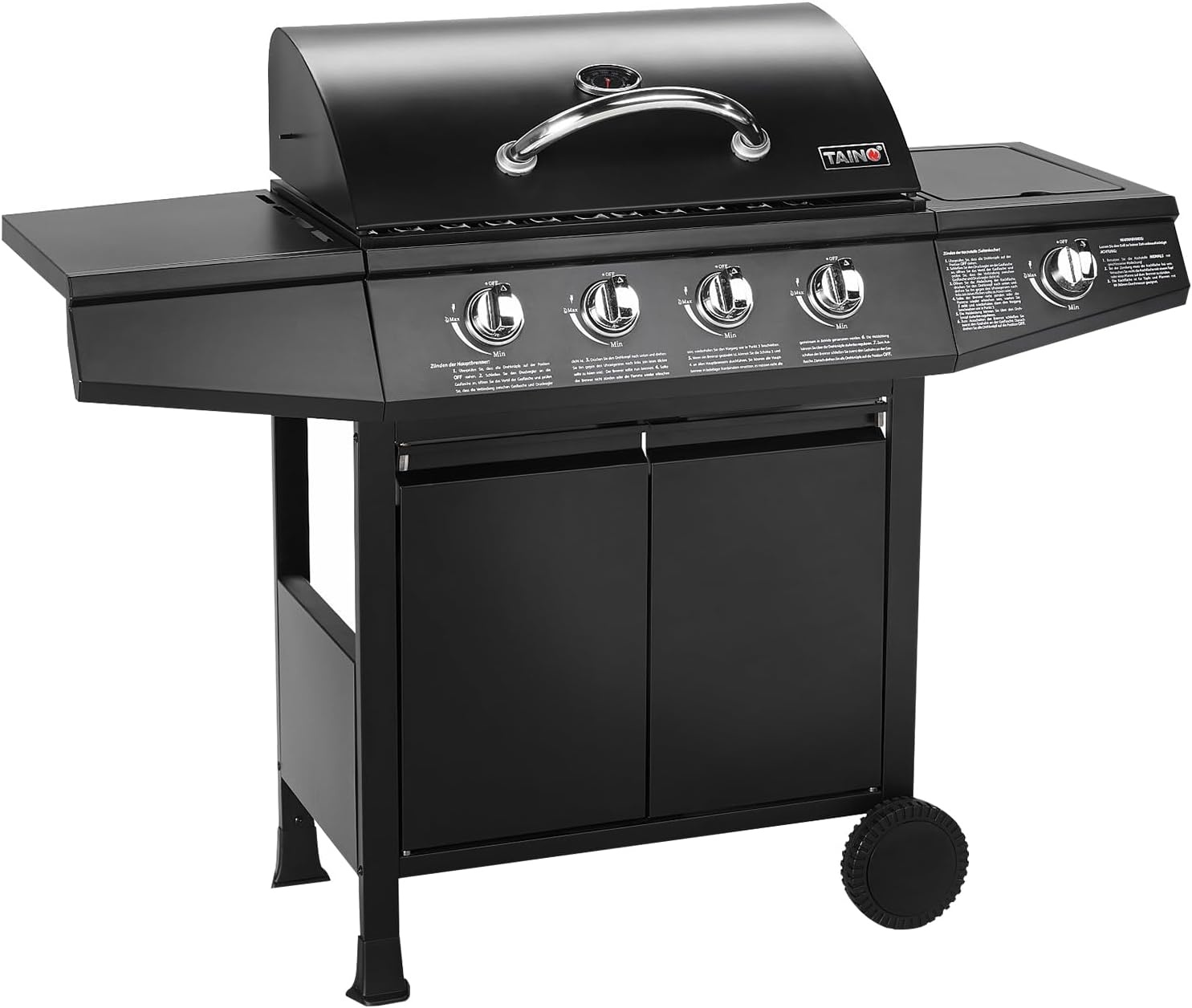 TAINO Brando 6+1 Gasbarbecue met Zijbrander - 35% Korting
