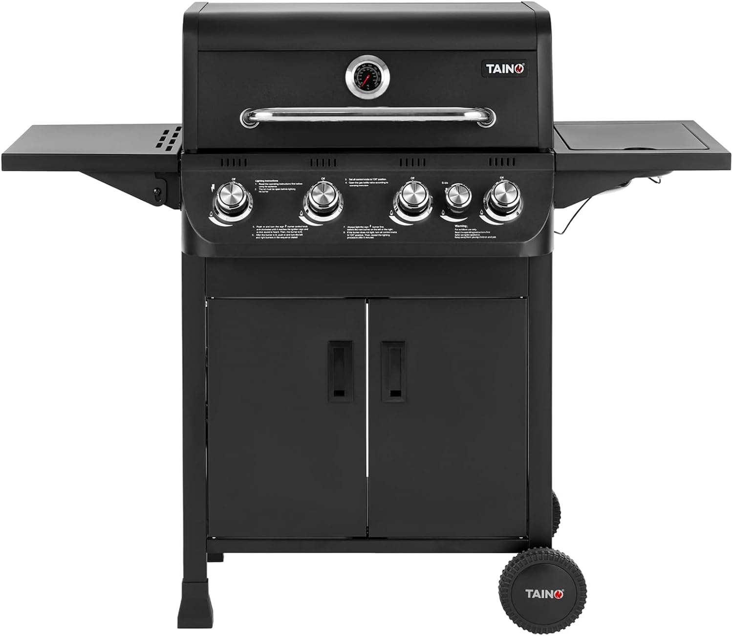 TAINO Brando 6+1 Gasbarbecue met Zijbrander - 35% Korting