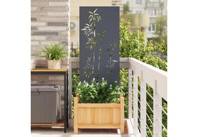 vidaXL Tuin Privacy Scherm Antraciet 50x140cm - 46% Korting