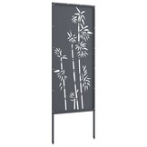 vidaXL Tuin Privacy Scherm Antraciet 50x140cm - 46% Korting