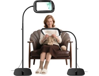 Vergrootglas 10x met LED licht & Standaard - 34% Korting