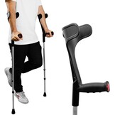 PEPE Mobility Krukken (2 stuks) - In Hoogte Verstelbaar, Aluminium, Zwart - 52% Korting!