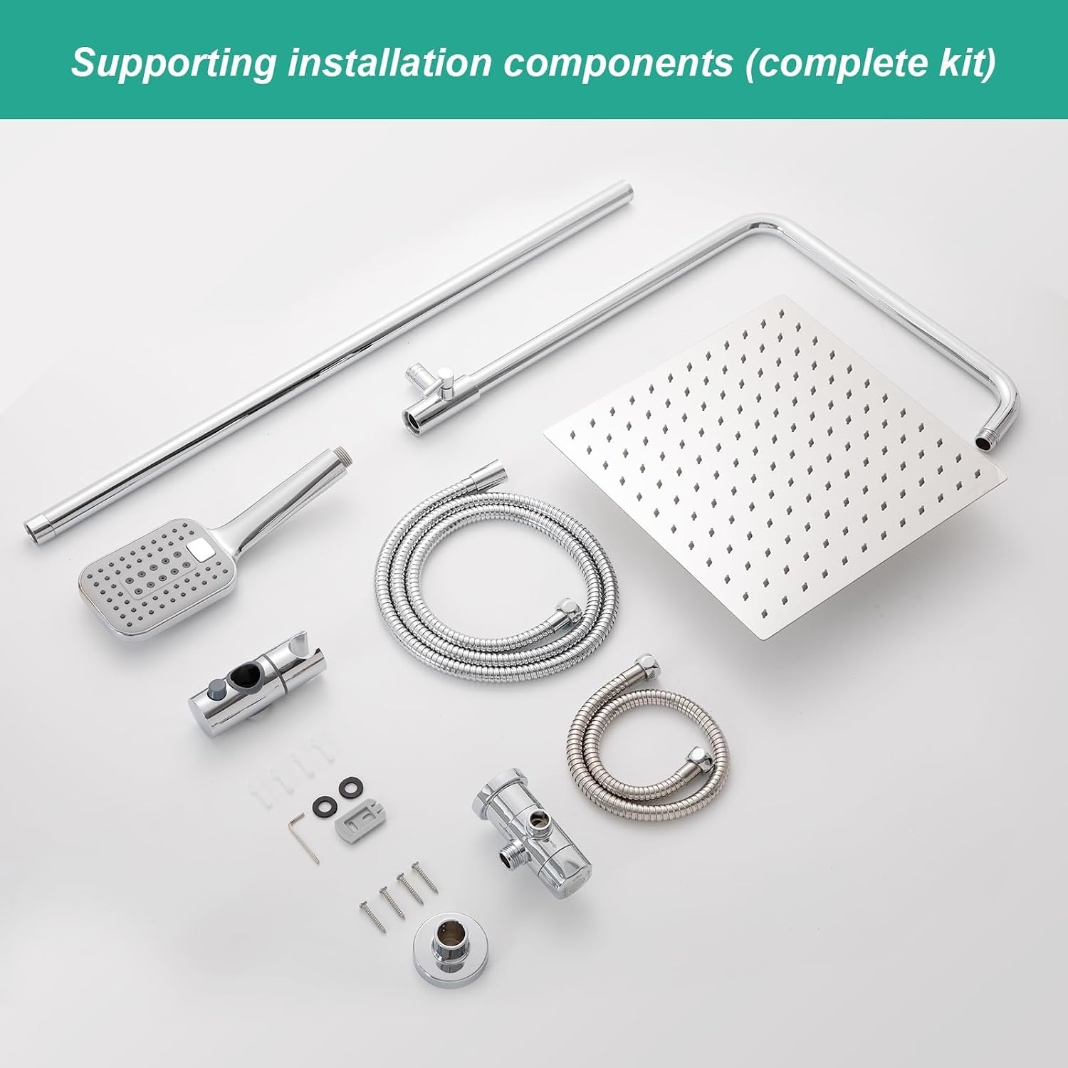 OFFO Regen Douche 30x30cm Chroom - 34% Korting!