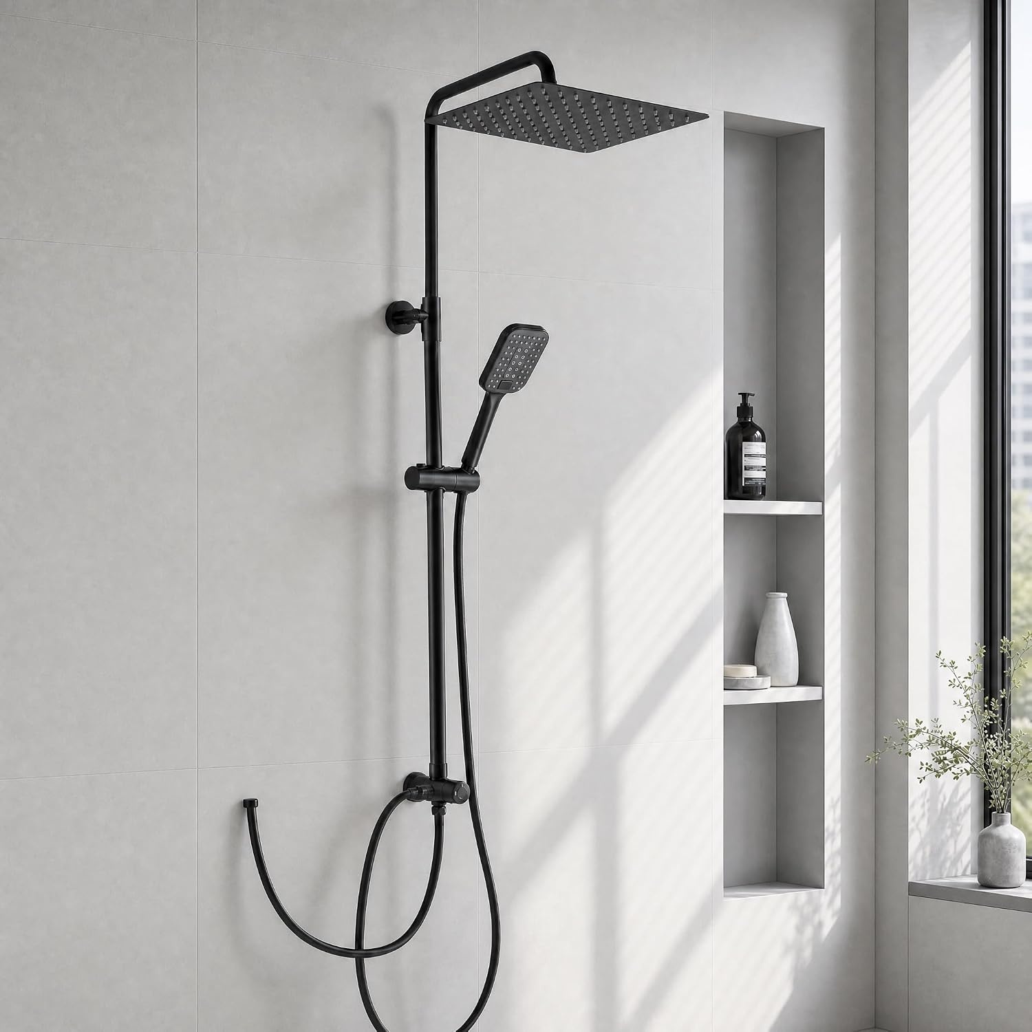 OFFO Regen Douche 30x30cm Chroom - 34% Korting!