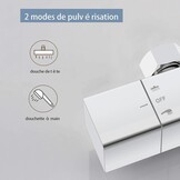 Thermostatische Douchekolom Verchroomd - 3 Sproeistanden - 34% Korting