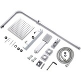 Thermostatische Douchekolom Verchroomd - 3 Sproeistanden - 34% Korting