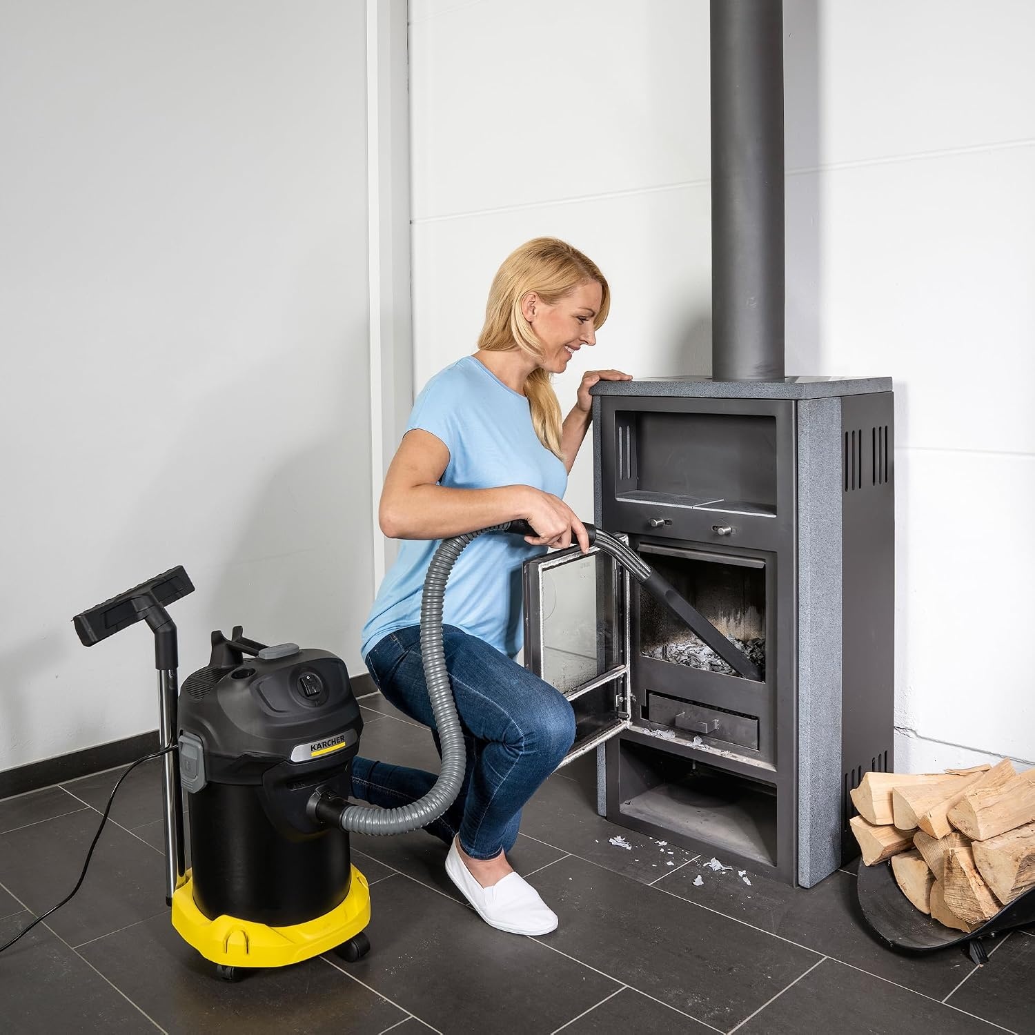 Kärcher AD 4 Premium As- en Droogzuiger - 17L - 54% Korting