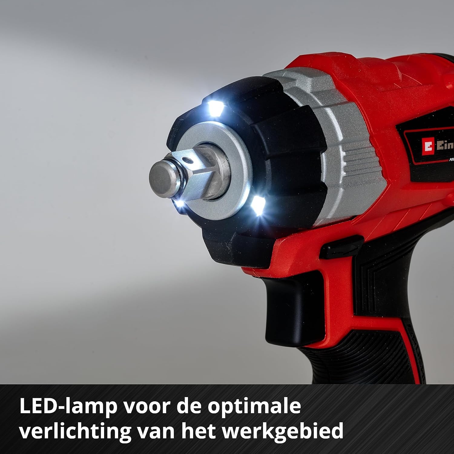 Slagmoersleutel Accu 18V Koolborstelloos met LED - 34% Korting