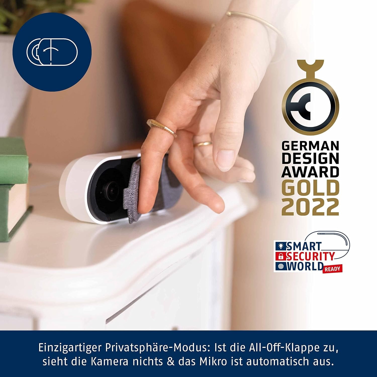 ABUS Binnencamera PPIC31020 WiFi 1080p - 34% Korting