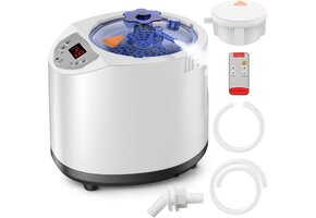 Draagbare Stoomsauna voor Thuis - 1200W, 3L, 15 standen, Timer, Afstandsbediening - 57% Korting!