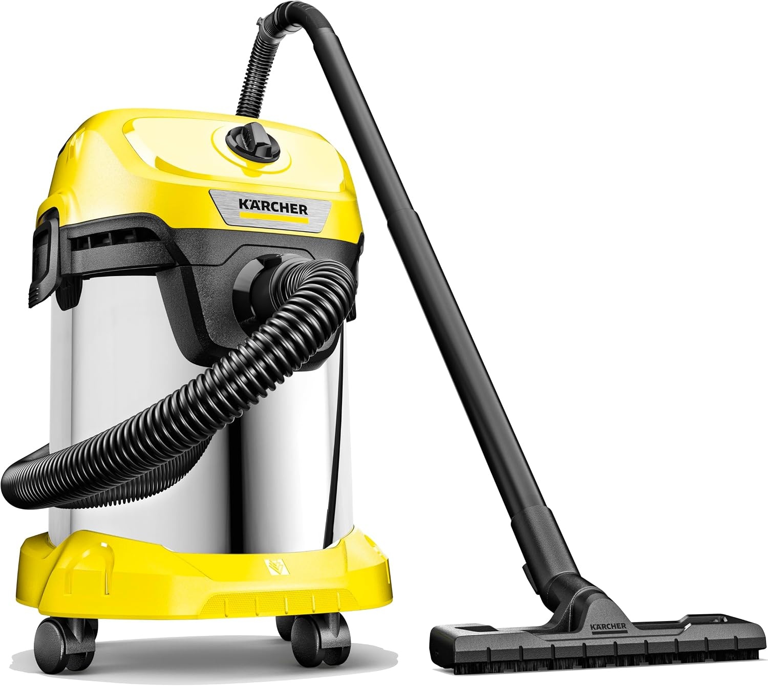 Kärcher WD 3 S Nat-/Droogzuiger 1000W 17L met 34% Korting!