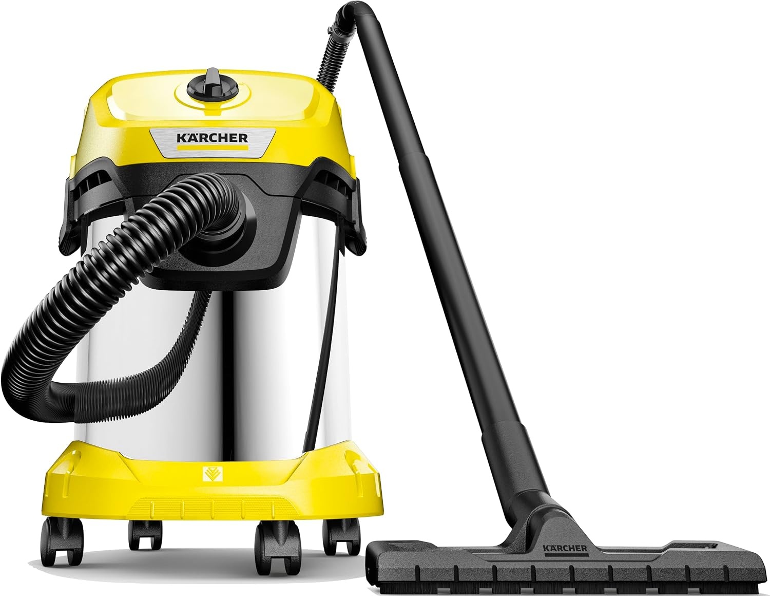 Kärcher WD 3 S Nat-/Droogzuiger 1000W 17L met 34% Korting!