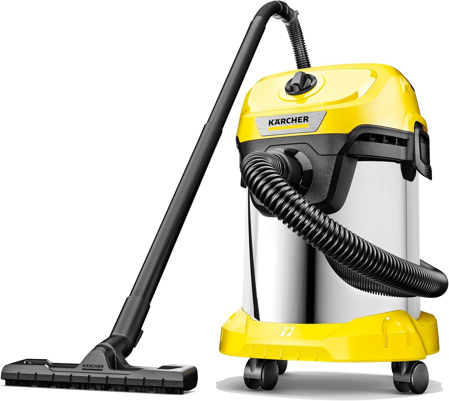 Kärcher WD 3 S Nat-/Droogzuiger 1000W 17L met 34% Korting!