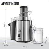 Elektrische Sapcentrifuge 850W met 2 Snelheden - 34% Korting