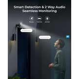 Reolink Lumus, Opgewaardeerde 2K 4MP Buiten Beveiligingscamera met Schijnwerpers, Slimme Persoon/voertuig/huisdier Detectie met Directe Waarschuwingen, 2,4/5GHz Dual-band Wi-Fi Camera, Tweegesprek