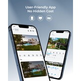 Reolink Lumus, Opgewaardeerde 2K 4MP Buiten Beveiligingscamera met Schijnwerpers, Slimme Persoon/voertuig/huisdier Detectie met Directe Waarschuwingen, 2,4/5GHz Dual-band Wi-Fi Camera, Tweegesprek