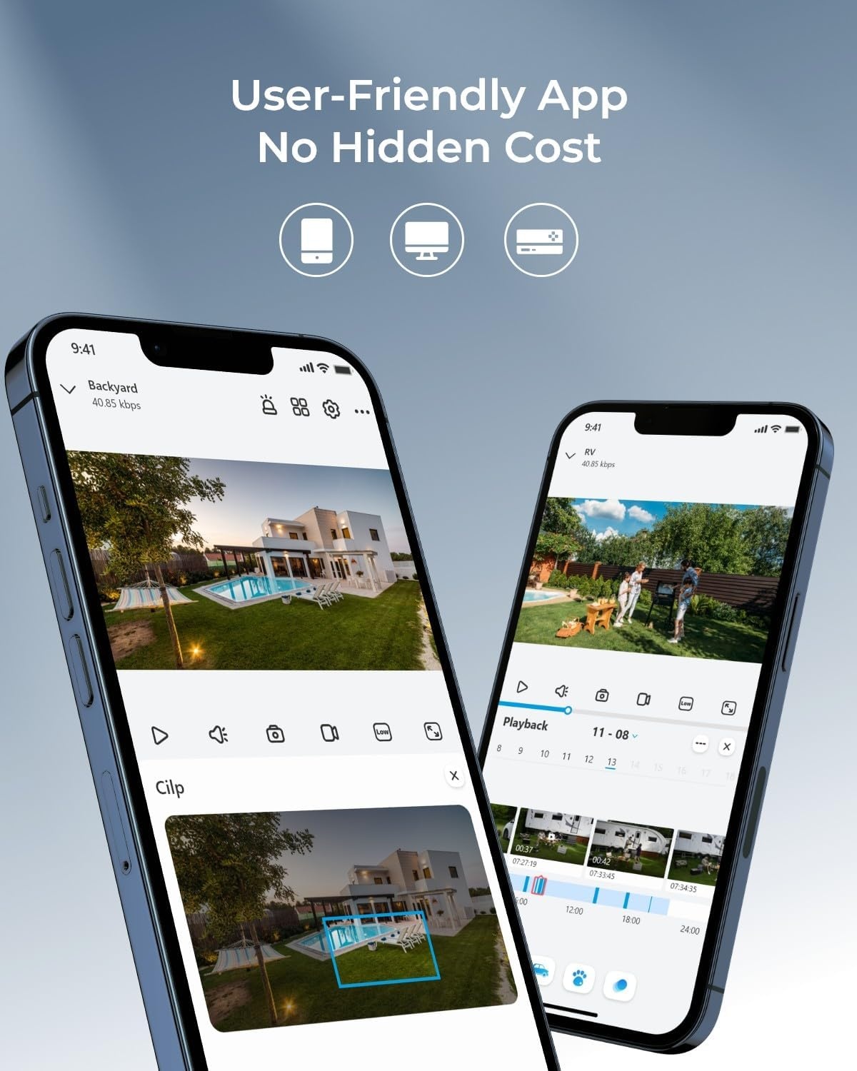 Reolink Lumus, Opgewaardeerde 2K 4MP Buiten Beveiligingscamera met Schijnwerpers, Slimme Persoon/voertuig/huisdier Detectie met Directe Waarschuwingen, 2,4/5GHz Dual-band Wi-Fi Camera, Tweegesprek