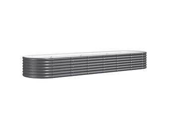 Plantenbak 296x80x36 cm Staal Antraciet - 34% Korting