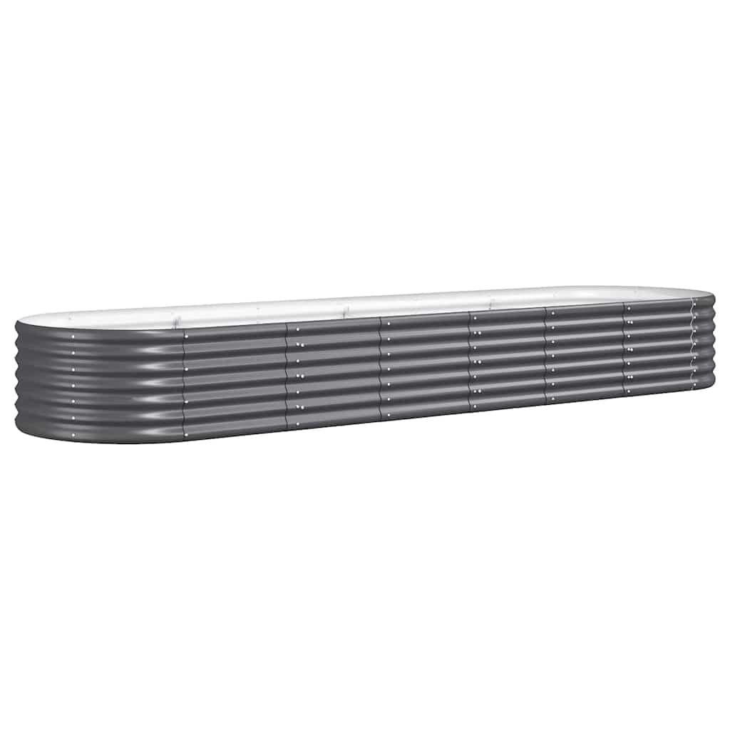Plantenbak 296x80x36 cm Staal Antraciet - 34% Korting