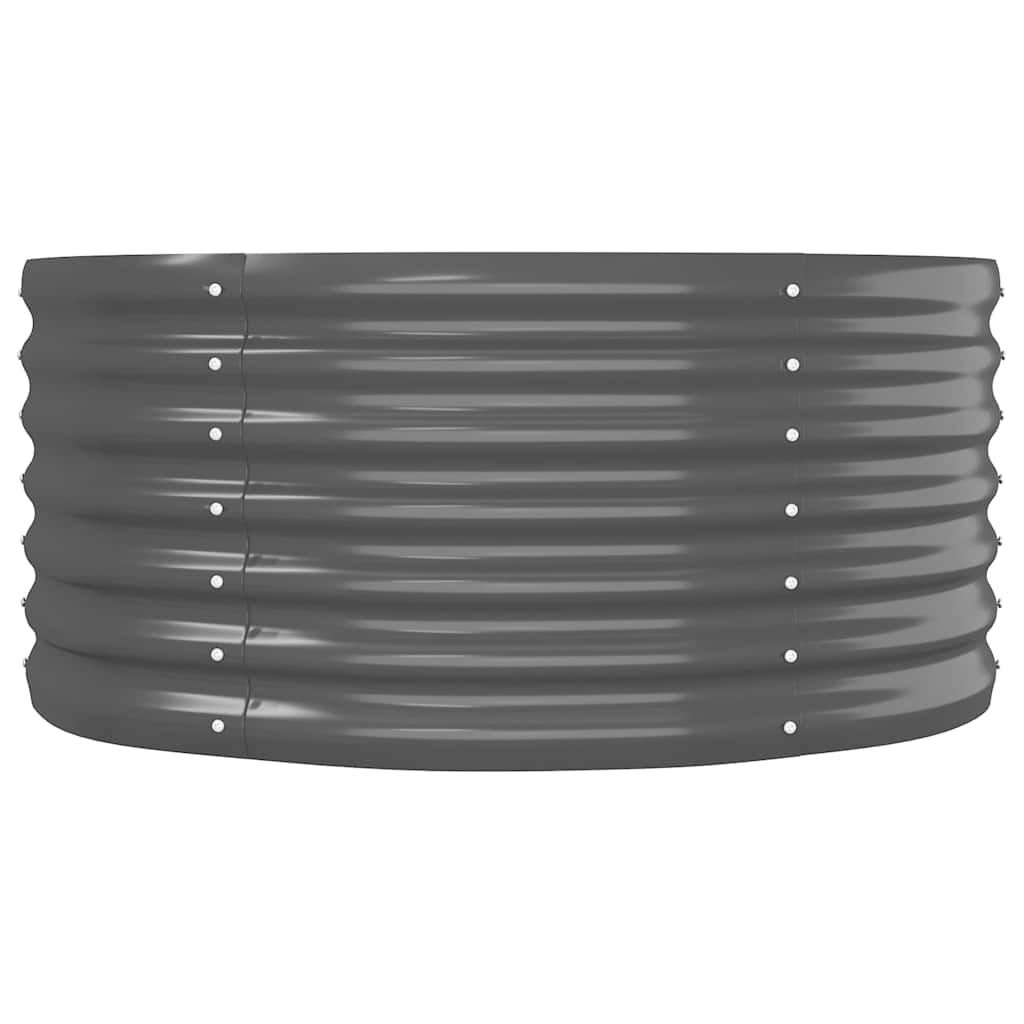 Plantenbak 296x80x36 cm Staal Antraciet - 34% Korting