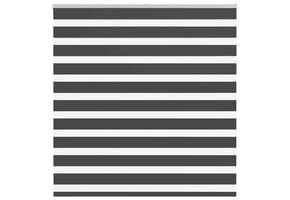 vidaXL Zebra rolgordijn 150x150 cm stofbreedte 145,9 cm zwart