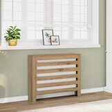 Radiatorombouw Hout Artisanaal Eiken 104x20x82 cm - 34% Korting