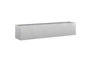 vidaXL Plantenbak 200x40x40 cm gegalvaniseerd staal