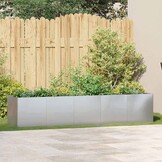 Plantenbak 200x40x40 cm Gegalvaniseerd Staal - 59% Korting!