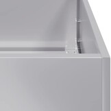 Plantenbak 200x40x40 cm Gegalvaniseerd Staal - 59% Korting!