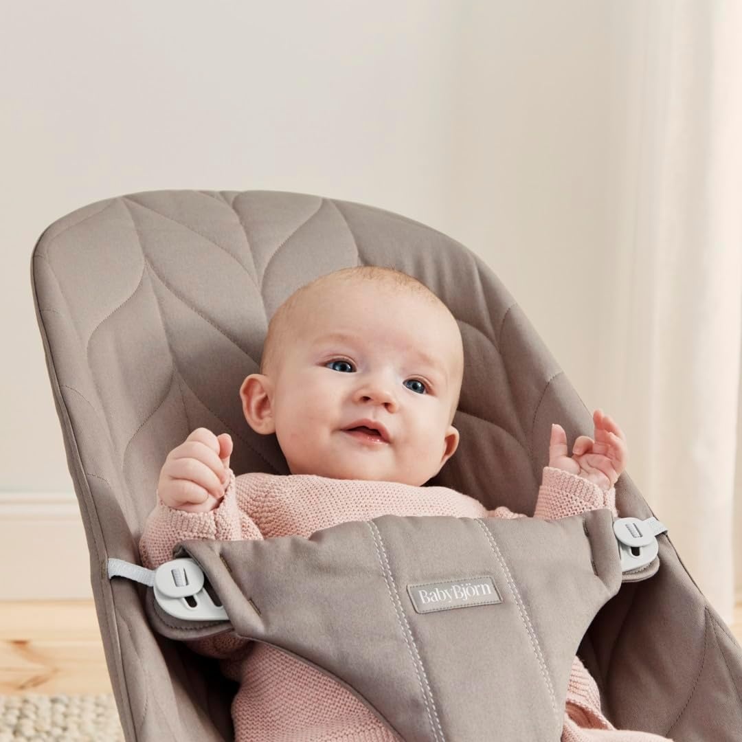 BabyBjörn Wipstoel Bliss Zandgrijs - 35% Korting