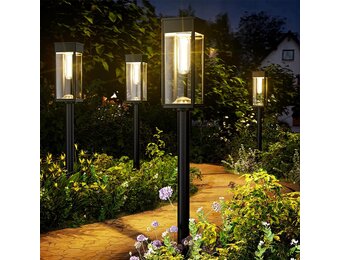 Tuinverlichting op Zonne-energie (6 stuks) - 33% Korting