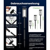 Tuinverlichting op Zonne-energie (6 stuks) - 33% Korting