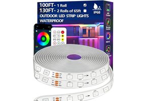 Ledstrip voor buiten IP68 waterdicht 30m RGB+IC - 34% Korting