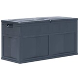 VidaXL Opbergkist 320L Zwart - 34% Korting