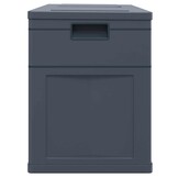 VidaXL Opbergkist 320L Zwart - 34% Korting