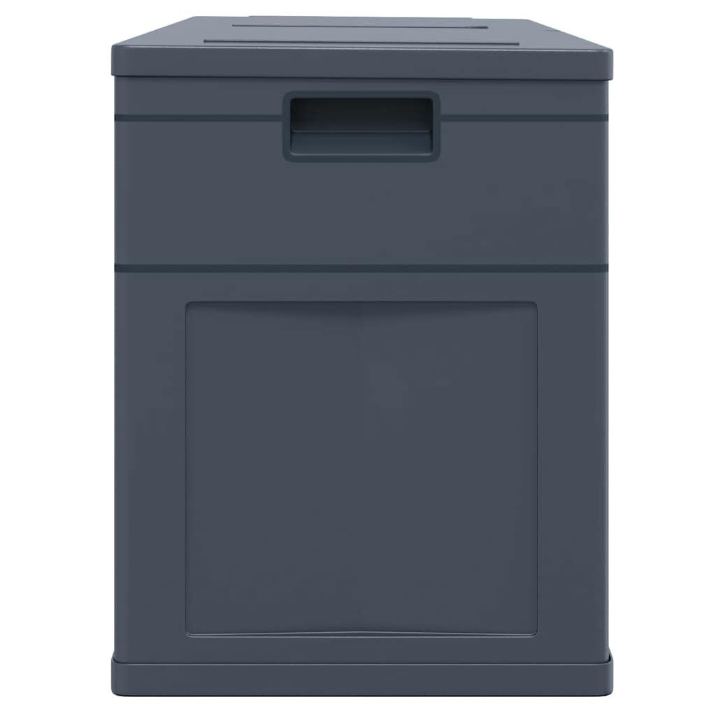 VidaXL Opbergkist 320L Zwart - 34% Korting