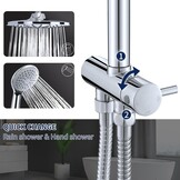 HOMELODY Douchesysteem Rondo Chroom - 53% Korting!