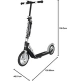 Hudora BigWheel Air 230 Step met Luchtbanden voor Jongeren & Volwassenen - 35% Korting