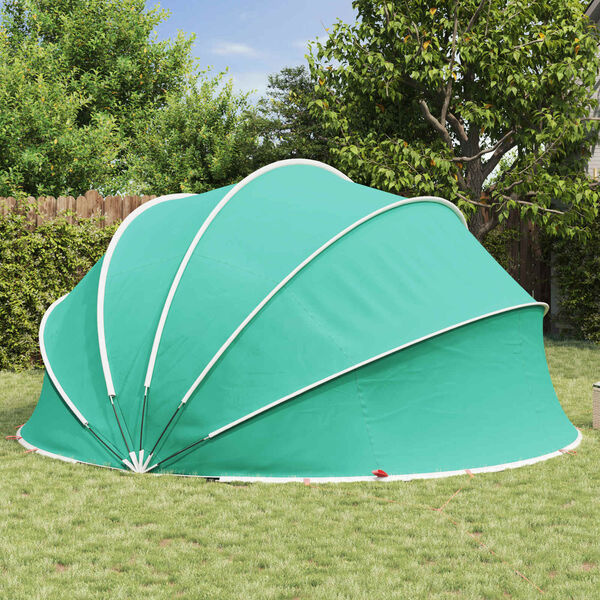 Zwembad Dome 430x430x210cm Zeegroen - 35% Korting