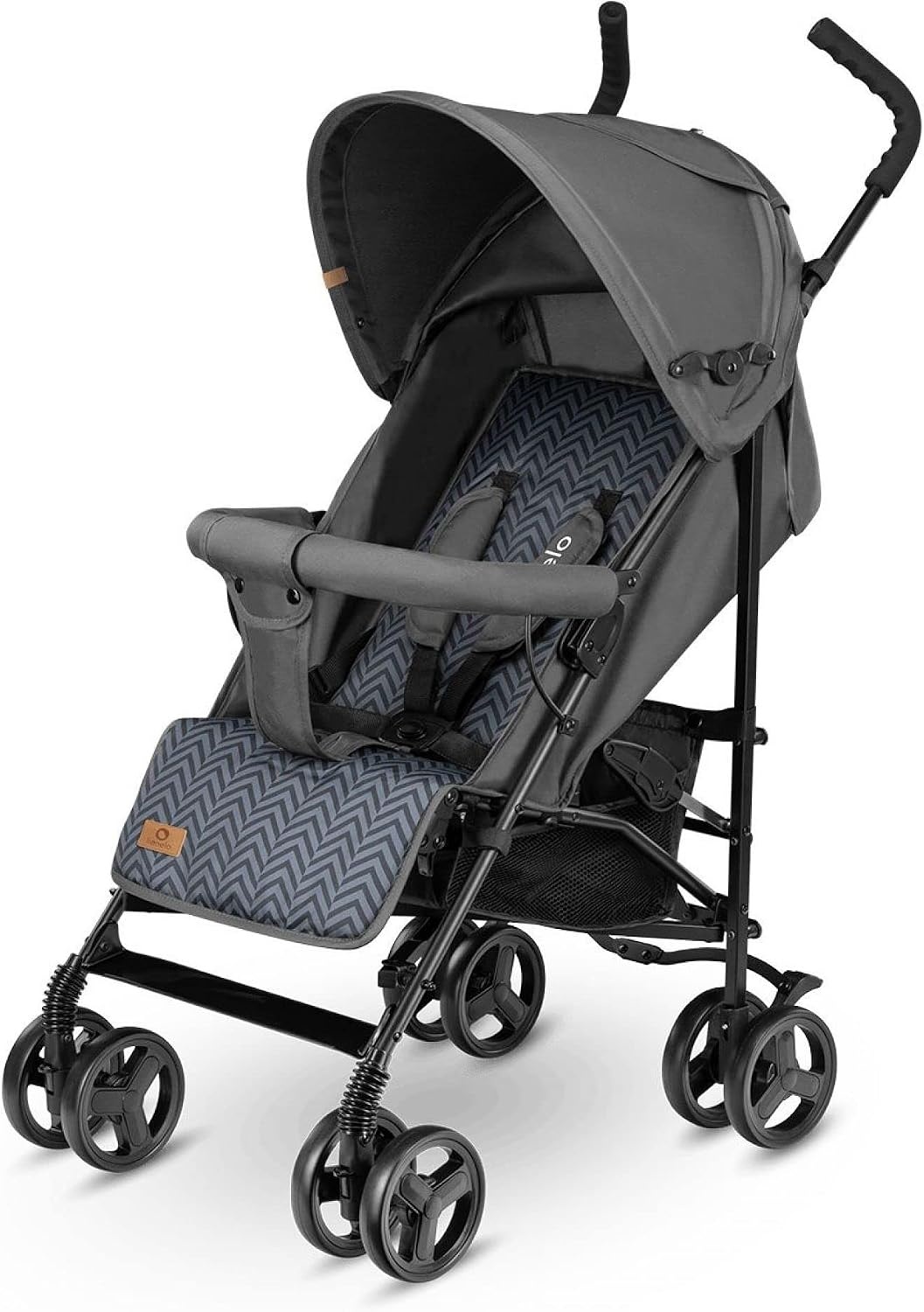Lionelo Elia Kinderwagen Grafiet - Lichtgewicht & Compact - 6m-3jr