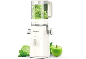 Auger Schroef Sapcentrifuge Slow Juicer - Wit - 34% Korting