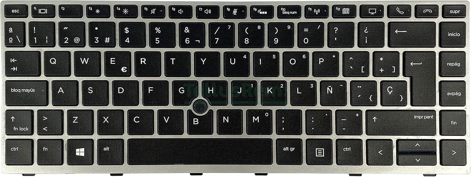 Vervangend toetsenbord voor HP 840 G5, 840 G6, 745 G5, 745 G6, ZBook 14u G5, 14u G6 | Spaans met achtergrondverlichting