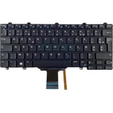 Frans toetsenbord Dell Latitude E7250 E5250 E5270, verlicht, 78% korting
