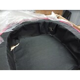 vidaXL Stoel met hoge rugleuning, fluweel, wijnrood - 67% korting!
