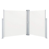 VidaXL Uittrekbaar Windscherm 140x600 cm Crème - 40% Korting