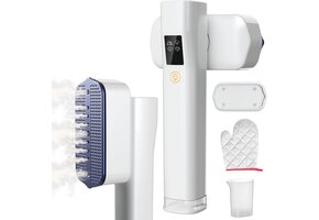 Stoomstrijkijzer & Handstomer 2-in-1 - 1200W - Wit - 33% Korting