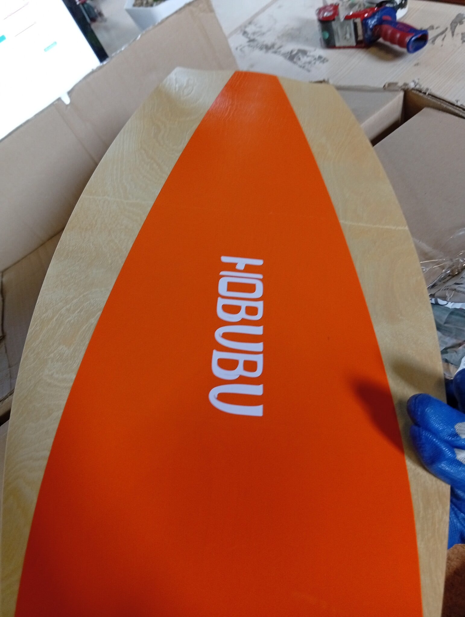 Balansbord met kurkroller voor kernkrachttraining, houten balansbord voor gymnastiek en coördinatietraining, fitness, yoga, geschikt voor volwassenen en jongeren, oranje